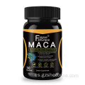 Vegan Maca Ginseng admite cápsulas de raíz de maca de resistencia de resistencia